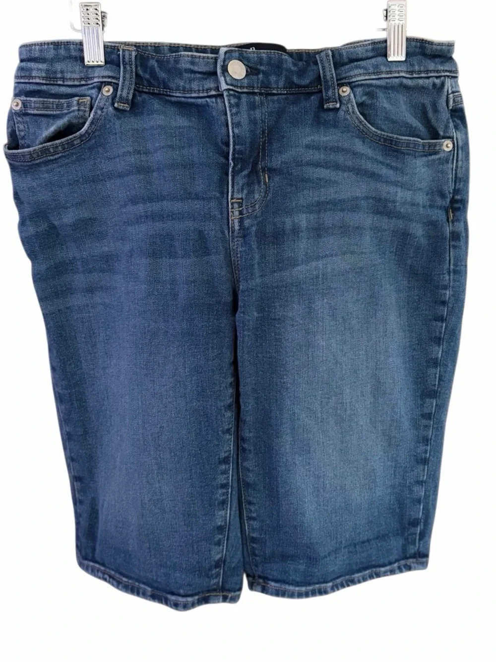 GAP Blue Denim 9” Bermuda Shorts, size 29.